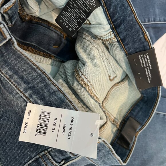 J Brand - Kane Straight Fit 31W 30.5L - Bankso - (Inv 59A) - Picture 4 of 5